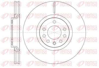 Brake Disc REMSA 61488.10