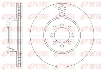 Brake Disc REMSA 61489.10