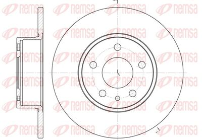Brake Disc REMSA 6149.00