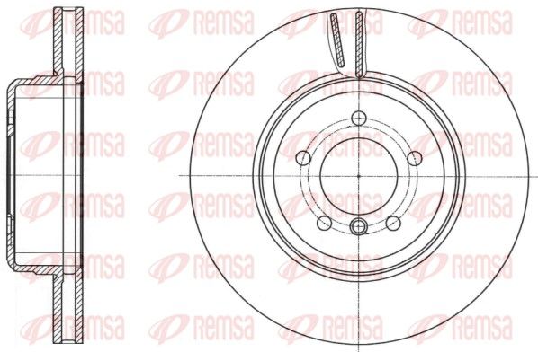REMSA 61491.10 Brake Disc