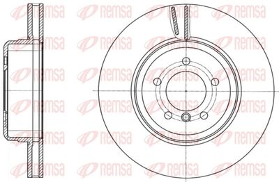 Brake Disc REMSA 61491.10