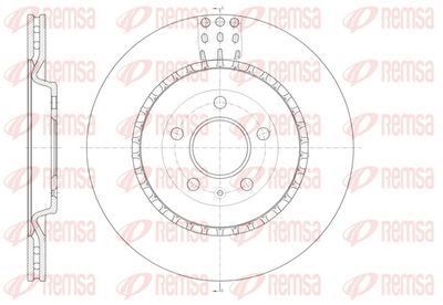 Brake Disc REMSA 61492.10