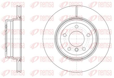 Brake Disc REMSA 61494.10