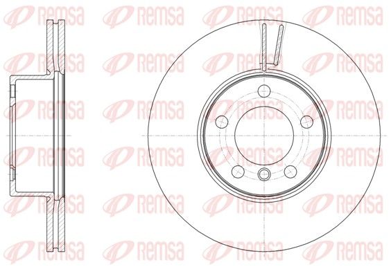 REMSA 61496.10 Brake Disc