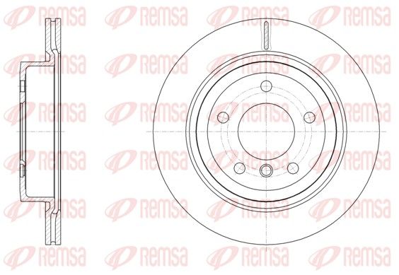 REMSA 61497.10 Brake Disc