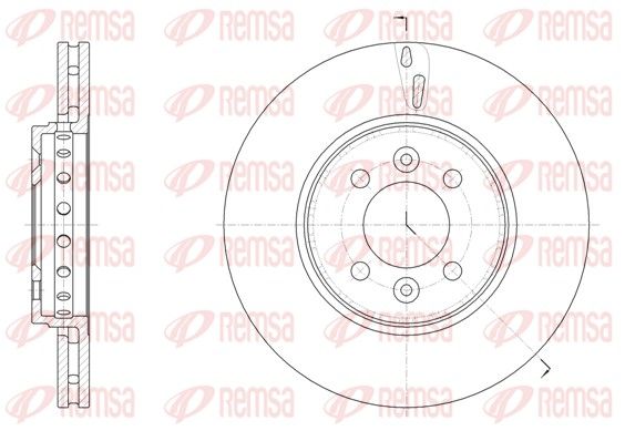 REMSA 61499.10 Brake Disc