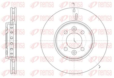 Brake Disc REMSA 61499.10