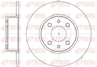 Brake Disc REMSA 6150.00