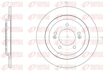 Brake Disc REMSA 61506.00