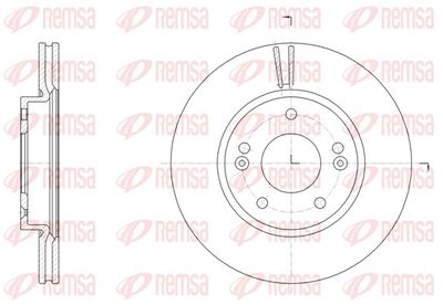 Brake Disc REMSA 61507.10