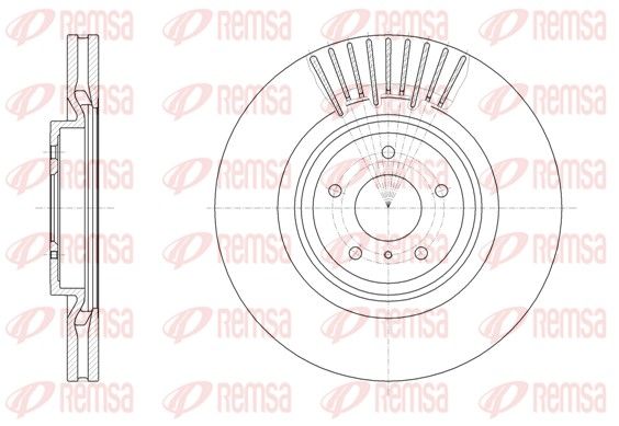 REMSA 61508.10 Brake Disc