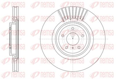 Brake Disc REMSA 61508.10