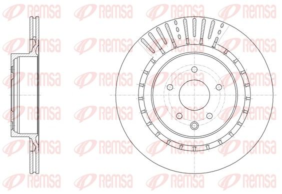 REMSA 61509.10 Brake Disc