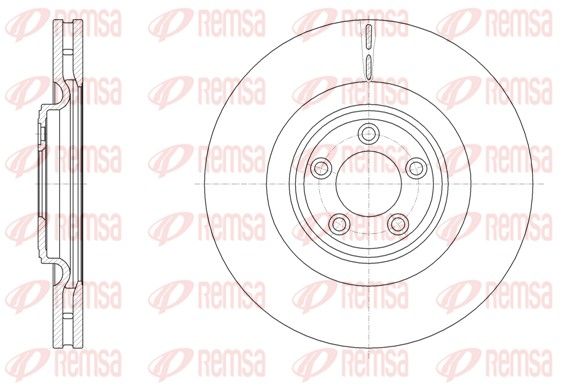REMSA 61511.10 Brake Disc