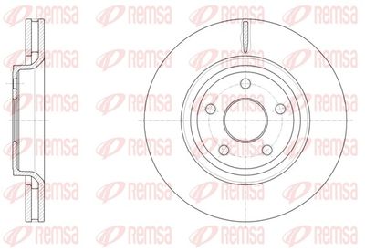 Brake Disc REMSA 61512.10