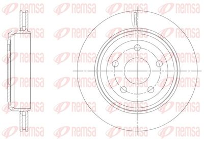 Brake Disc REMSA 61513.10