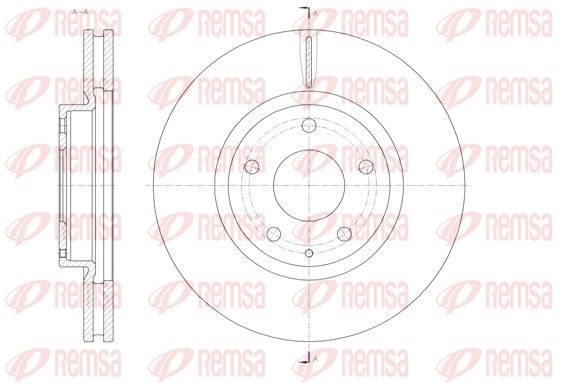 REMSA 61520.10 Brake Disc
