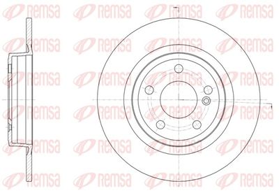 Brake Disc REMSA 61523.00