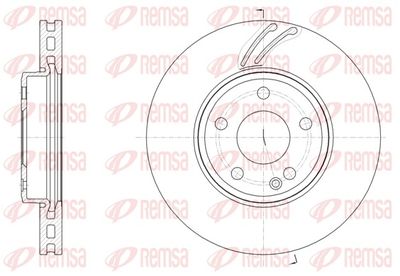 Brake Disc REMSA 61527.10