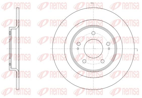 REMSA 61528.00 Brake Disc