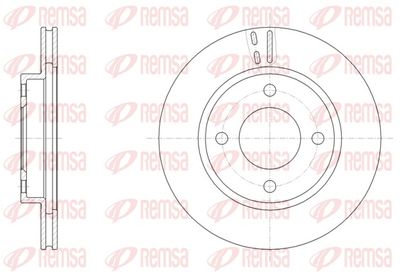 Brake Disc REMSA 61529.10