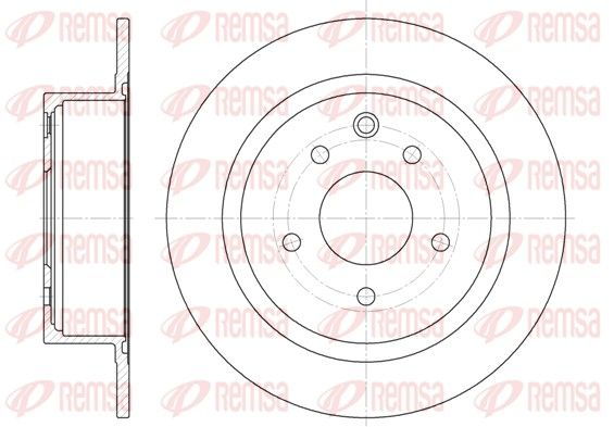 REMSA 61530.00 Brake Disc