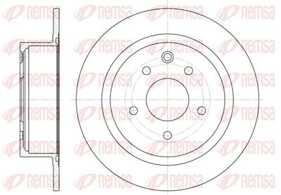 Brake Disc REMSA 61530.00
