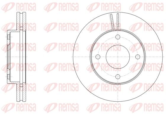 REMSA 61532.10 Brake Disc
