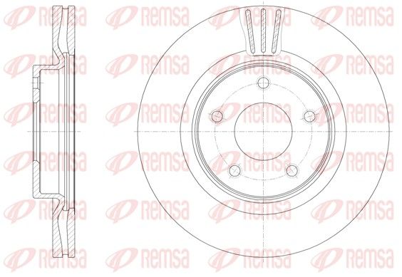 REMSA 61533.10 Brake Disc