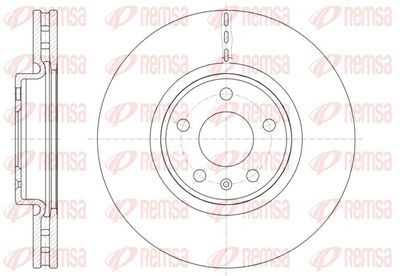 Brake Disc REMSA 61543.10