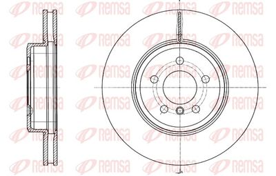 Brake Disc REMSA 61549.10