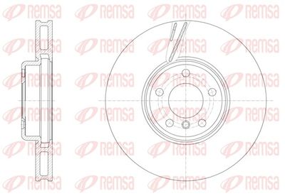 Brake Disc REMSA 61552.10