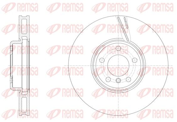 REMSA 61552.11 Brake Disc