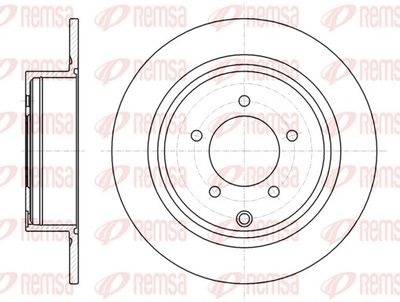 Brake Disc REMSA 61554.00