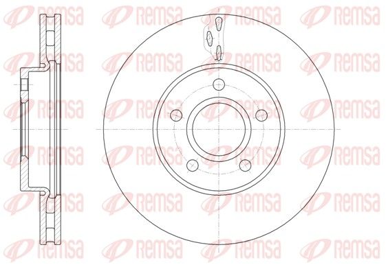 REMSA 61560.10 Brake Disc