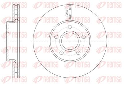 Brake Disc REMSA 61560.10
