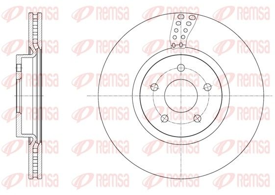 REMSA 61561.10 Brake Disc