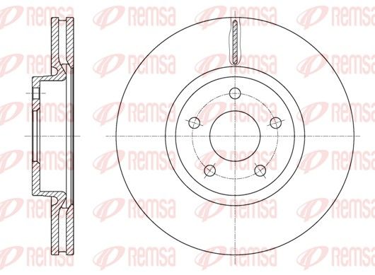 REMSA 61562.10 Brake Disc