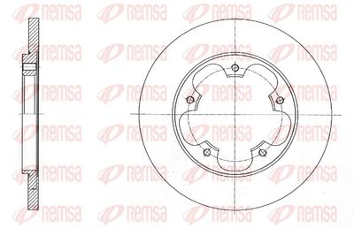 Brake Disc REMSA 61567.00