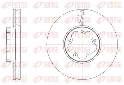 Brake Disc REMSA 61568.10