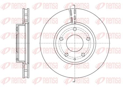 Brake Disc REMSA 61573.10