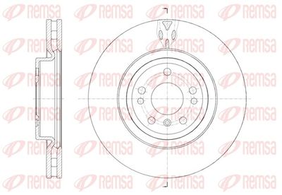 Brake Disc REMSA 61576.10