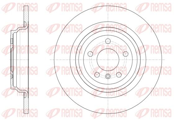 REMSA 61577.00 Brake Disc