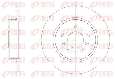 Brake Disc REMSA 61582.00