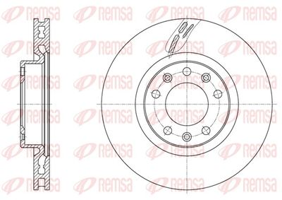 Brake Disc REMSA 61583.10