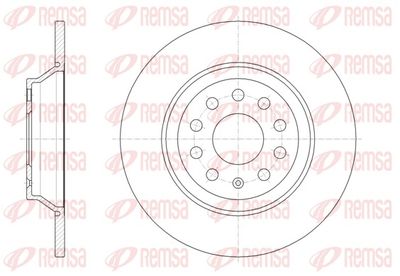Brake Disc REMSA 61587.00
