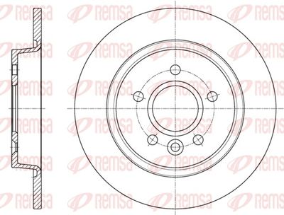 Brake Disc REMSA 61590.00