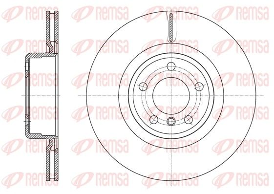 REMSA 61595.10 Brake Disc