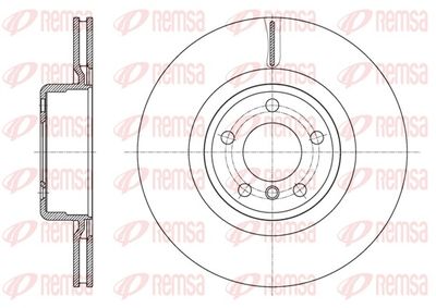 Brake Disc REMSA 61595.10
