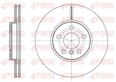 Brake Disc REMSA 61596.10